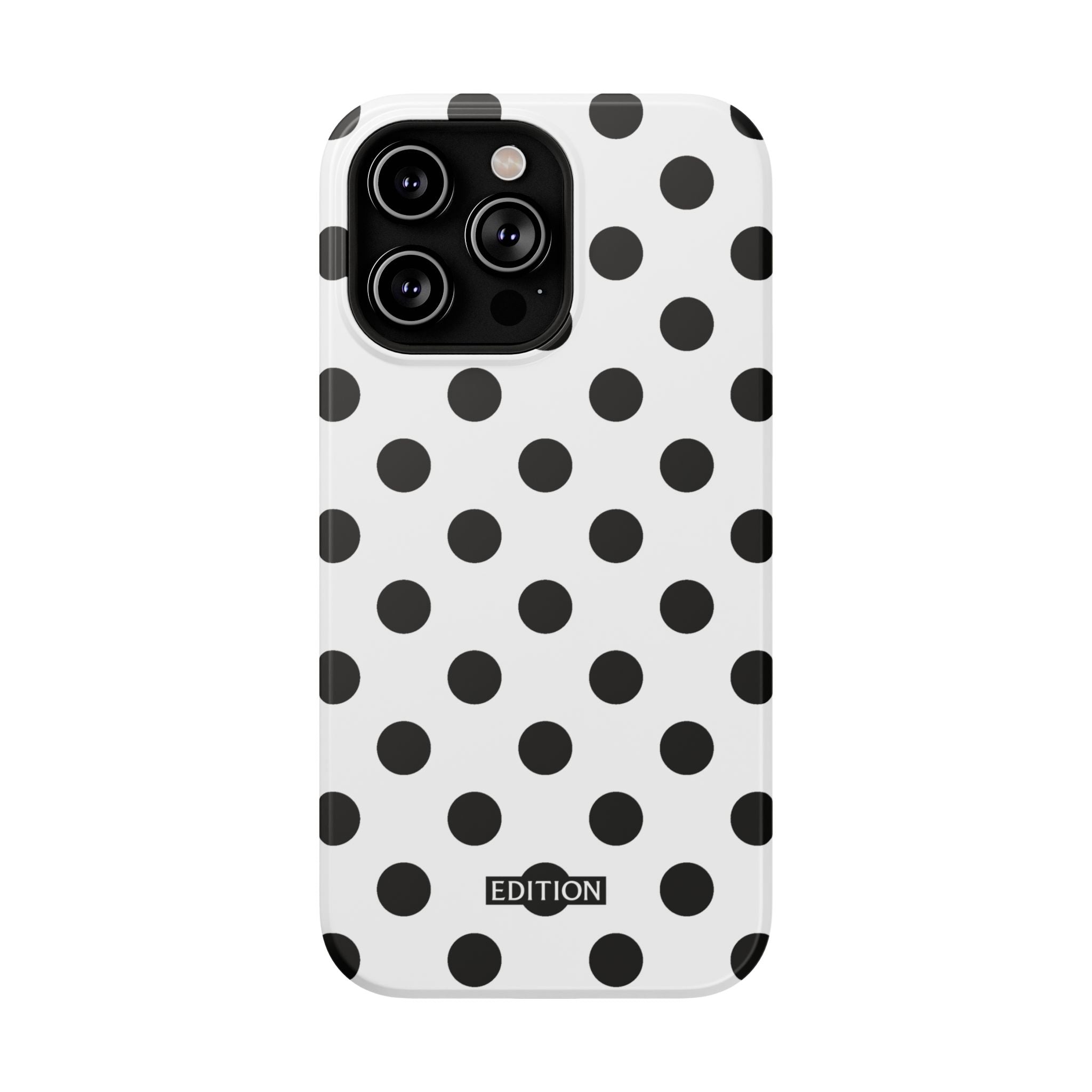 Black and White Polka Dot Case