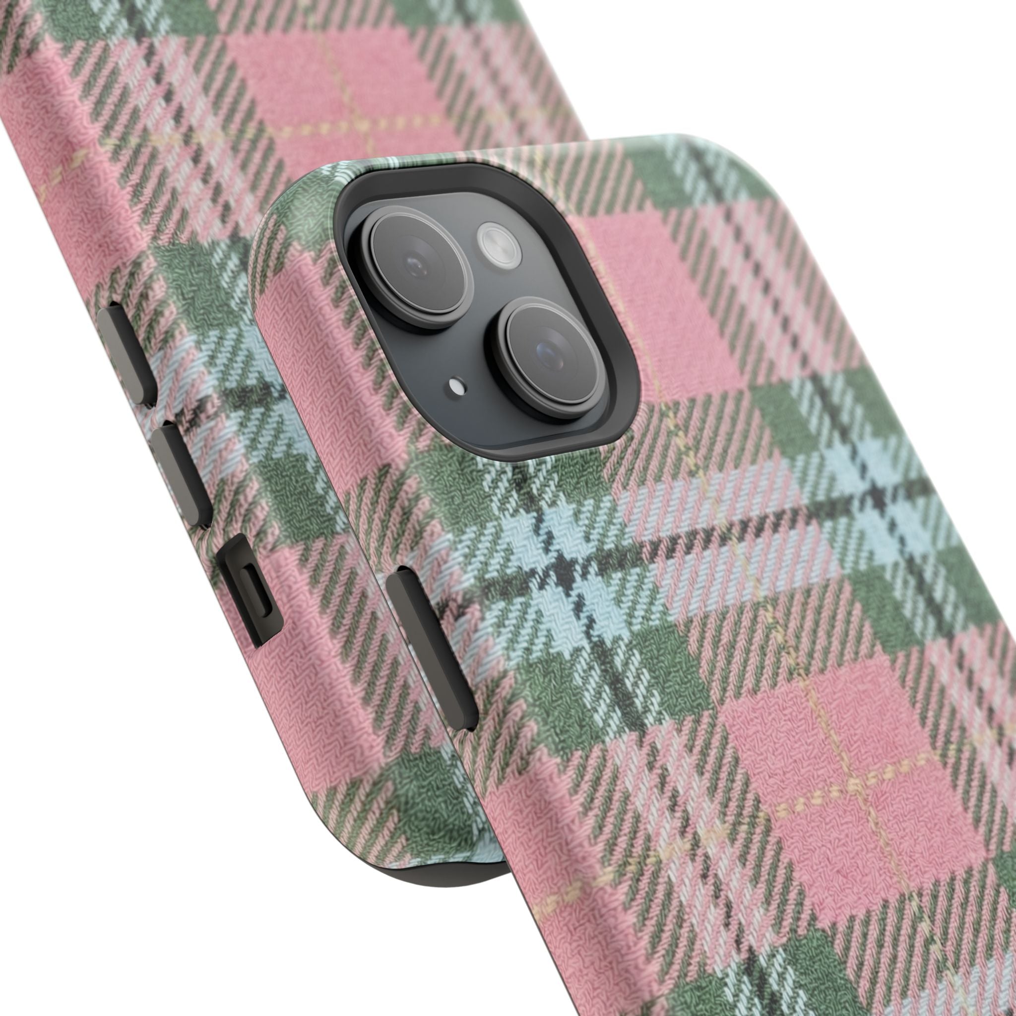 Baby Pink Plaid Case