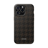Brown Houndstooth Case