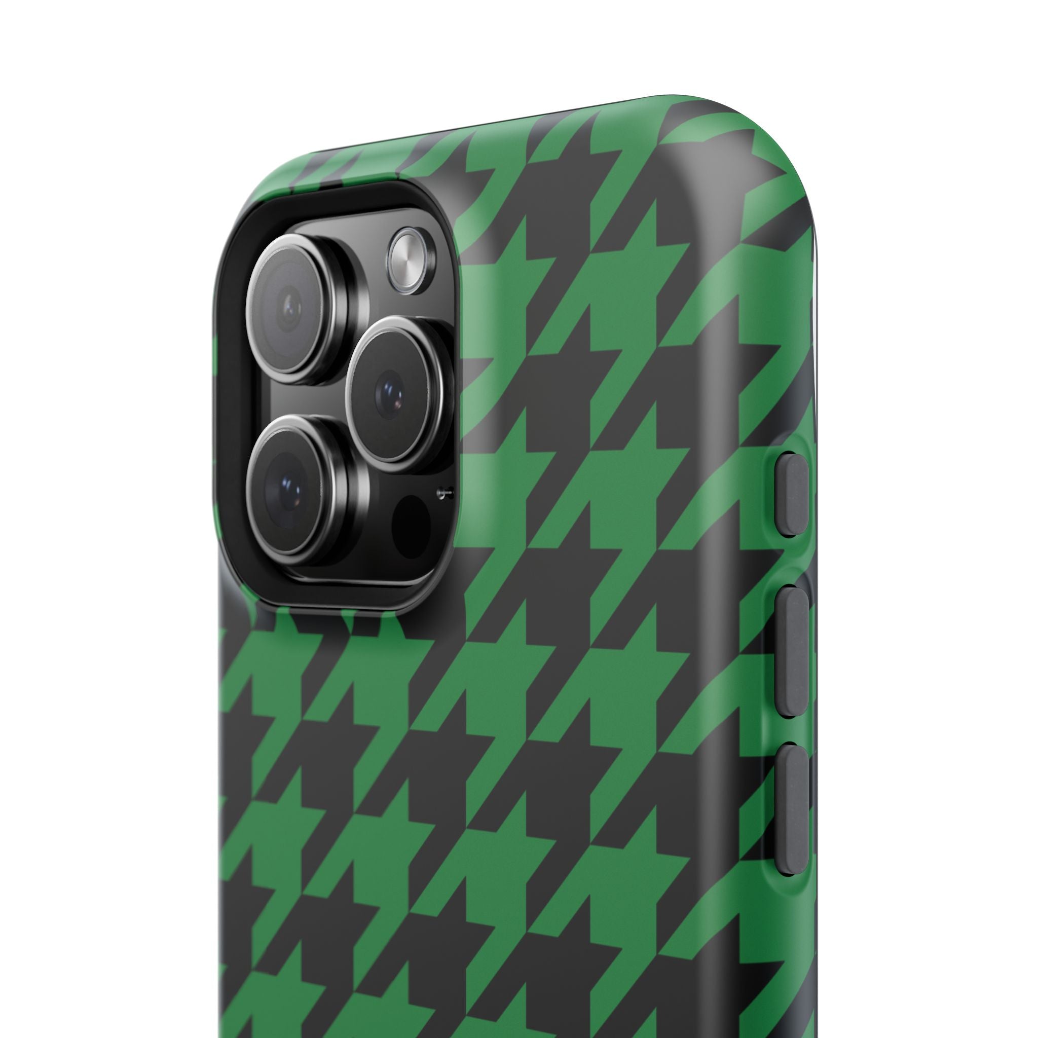 Green Houndstooth Case