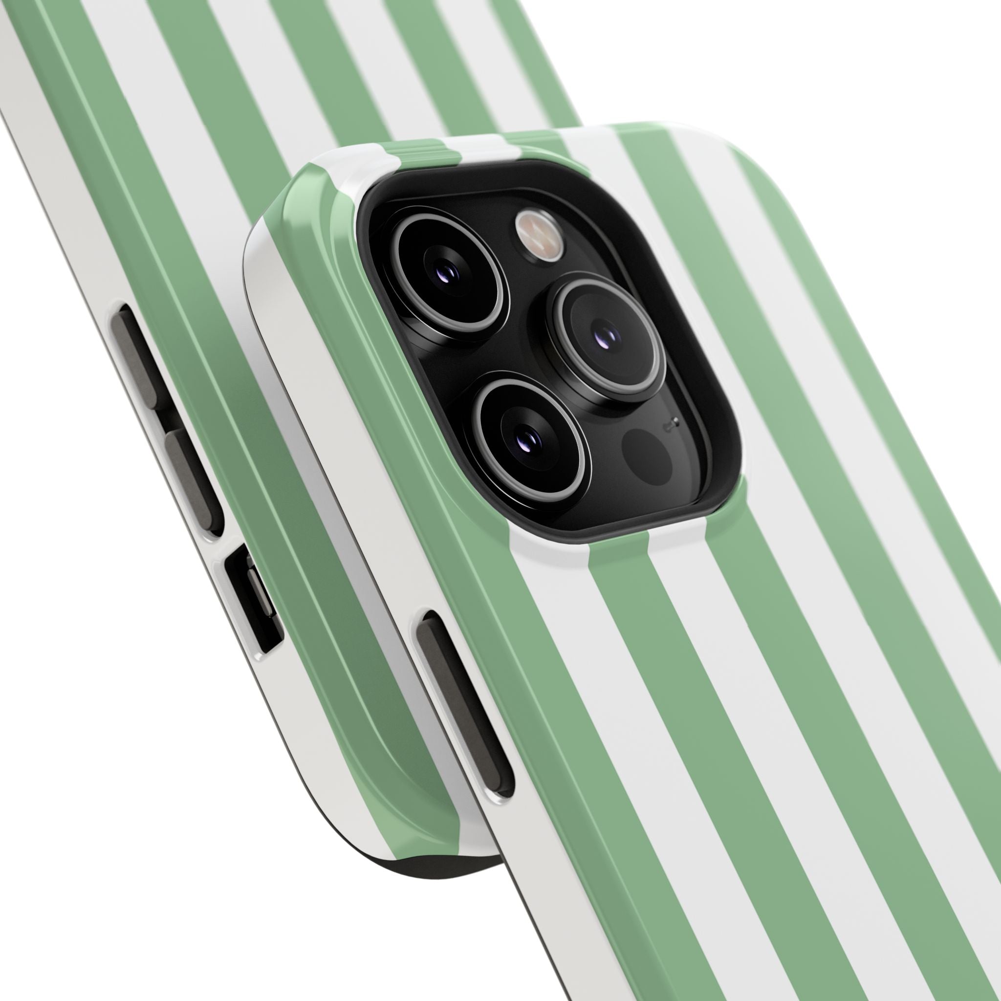 Green Beach Stripe Case