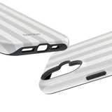 Grey Beach Stripe Case