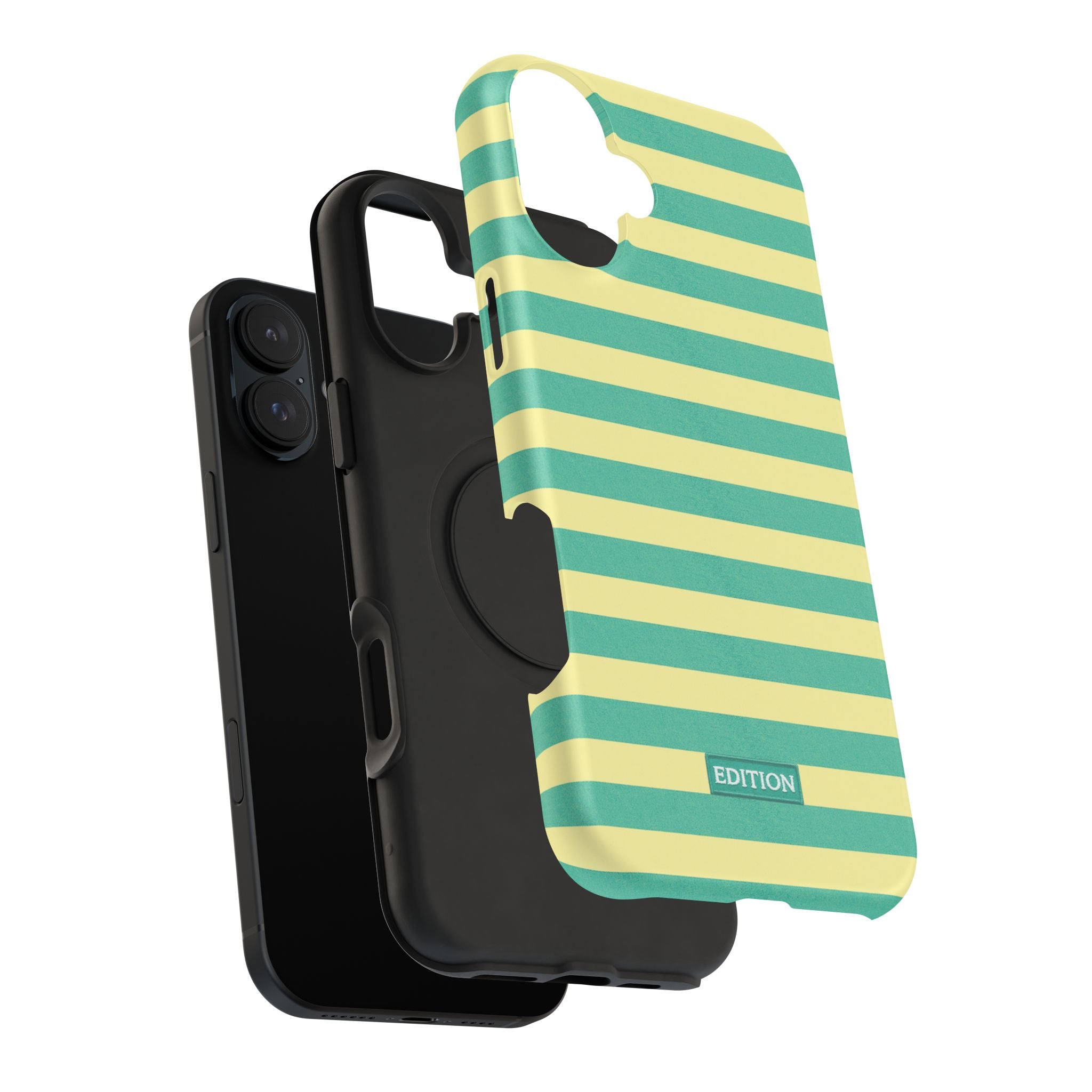 Teal Stripe Case