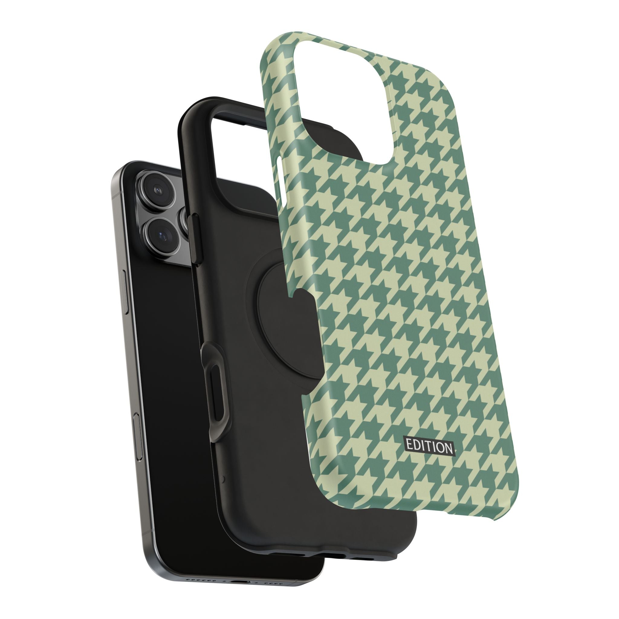 Key Lime Pie Houndstooth Case