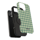 Key Lime Pie Houndstooth Case