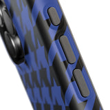 Blue Houndstooth Case
