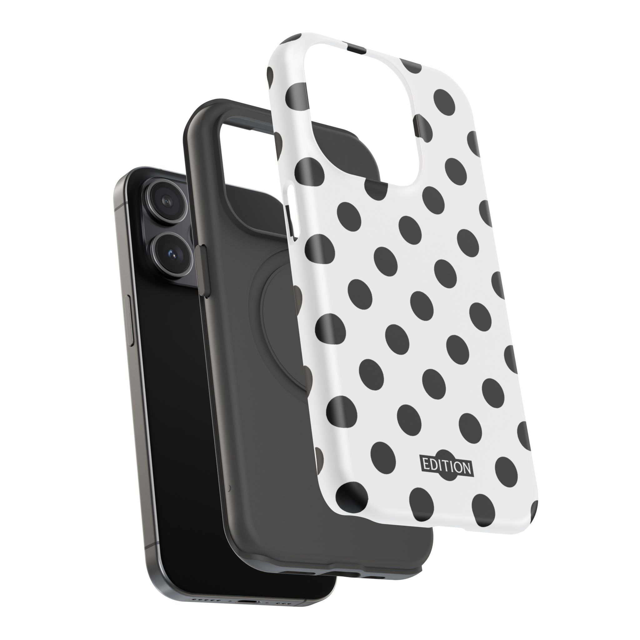 Black and White Polka Dot Case