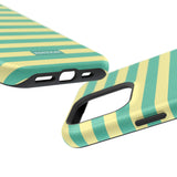 Teal Stripe Case