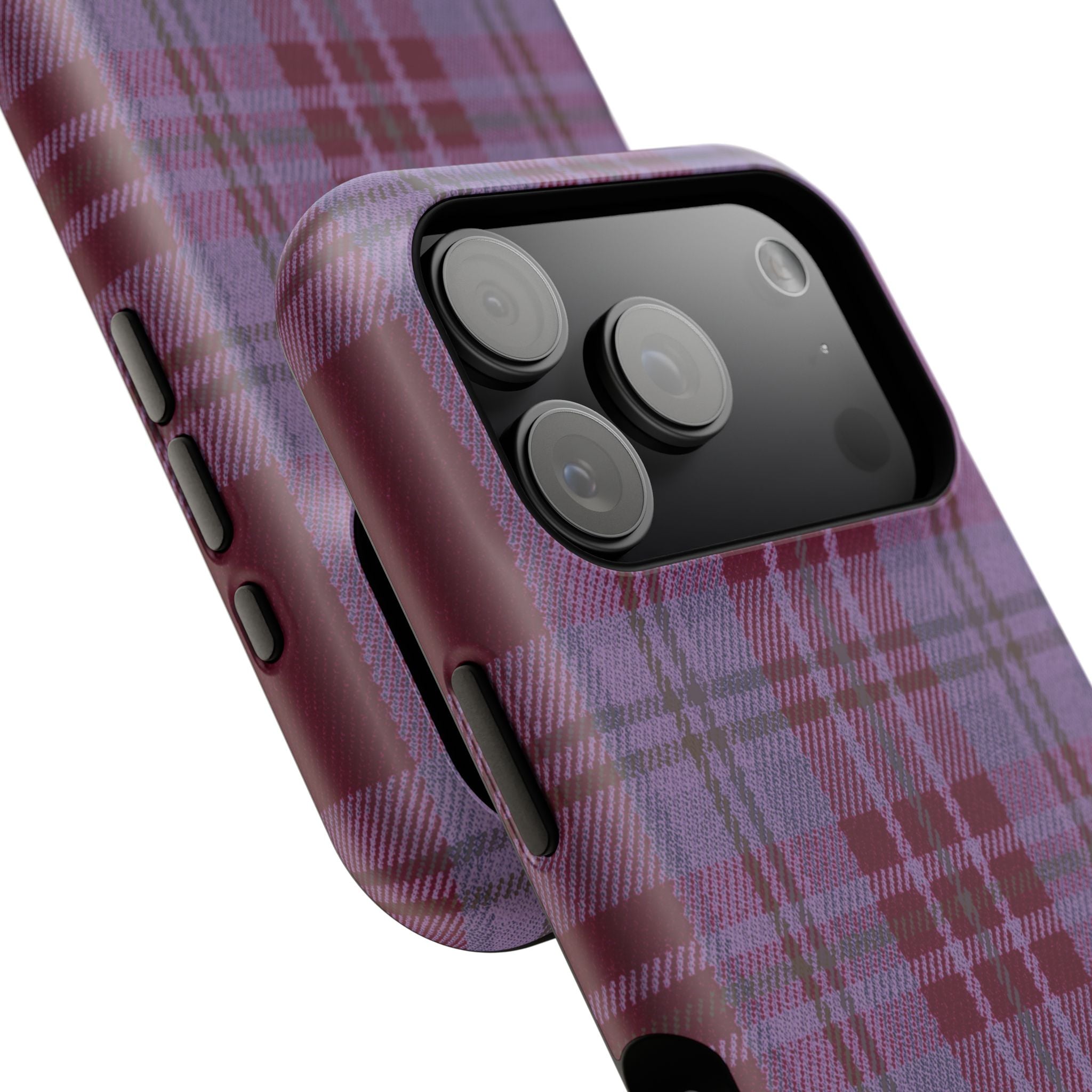 Magenta Plaid Case