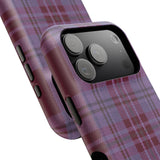 Magenta Plaid Case