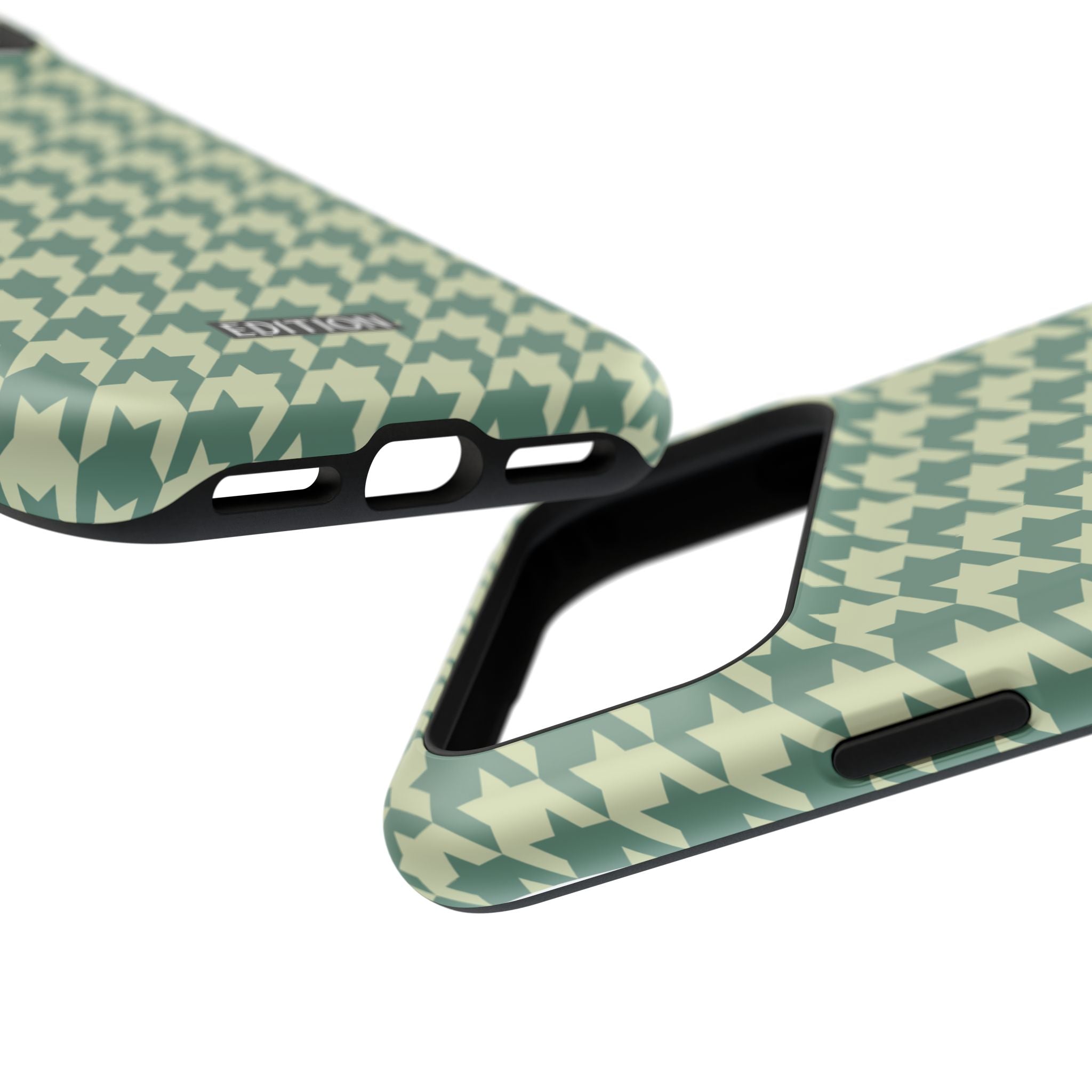 Key Lime Pie Houndstooth Case