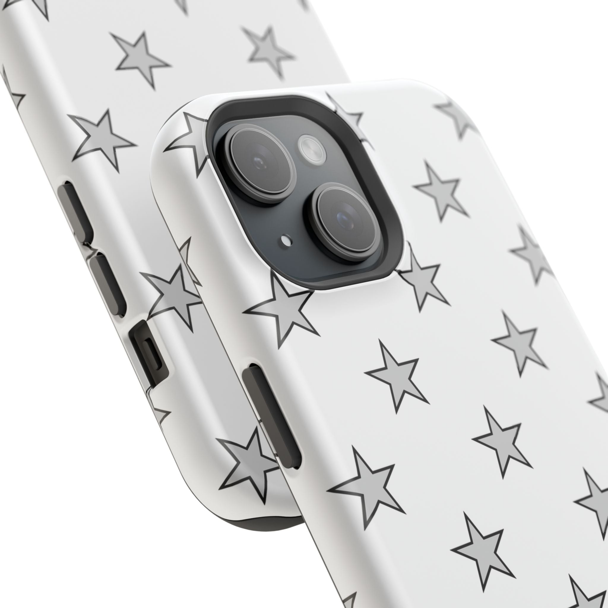 Grey and White Star Case
