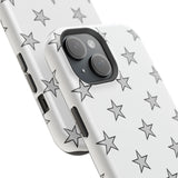 Grey and White Star Case