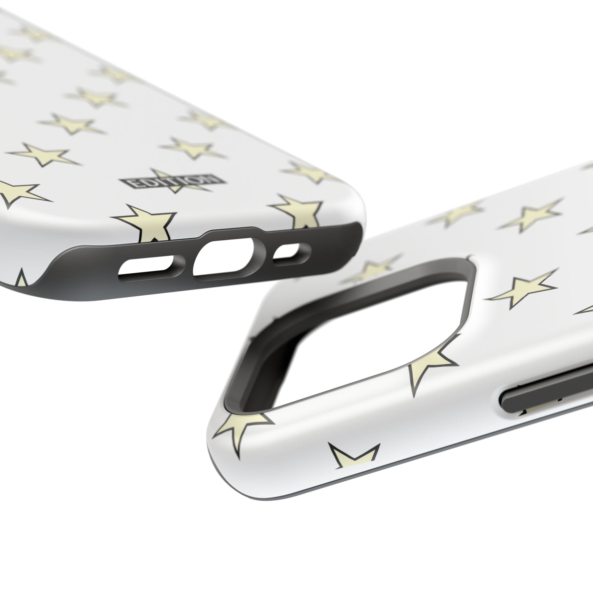 Yellow and White Star Case
