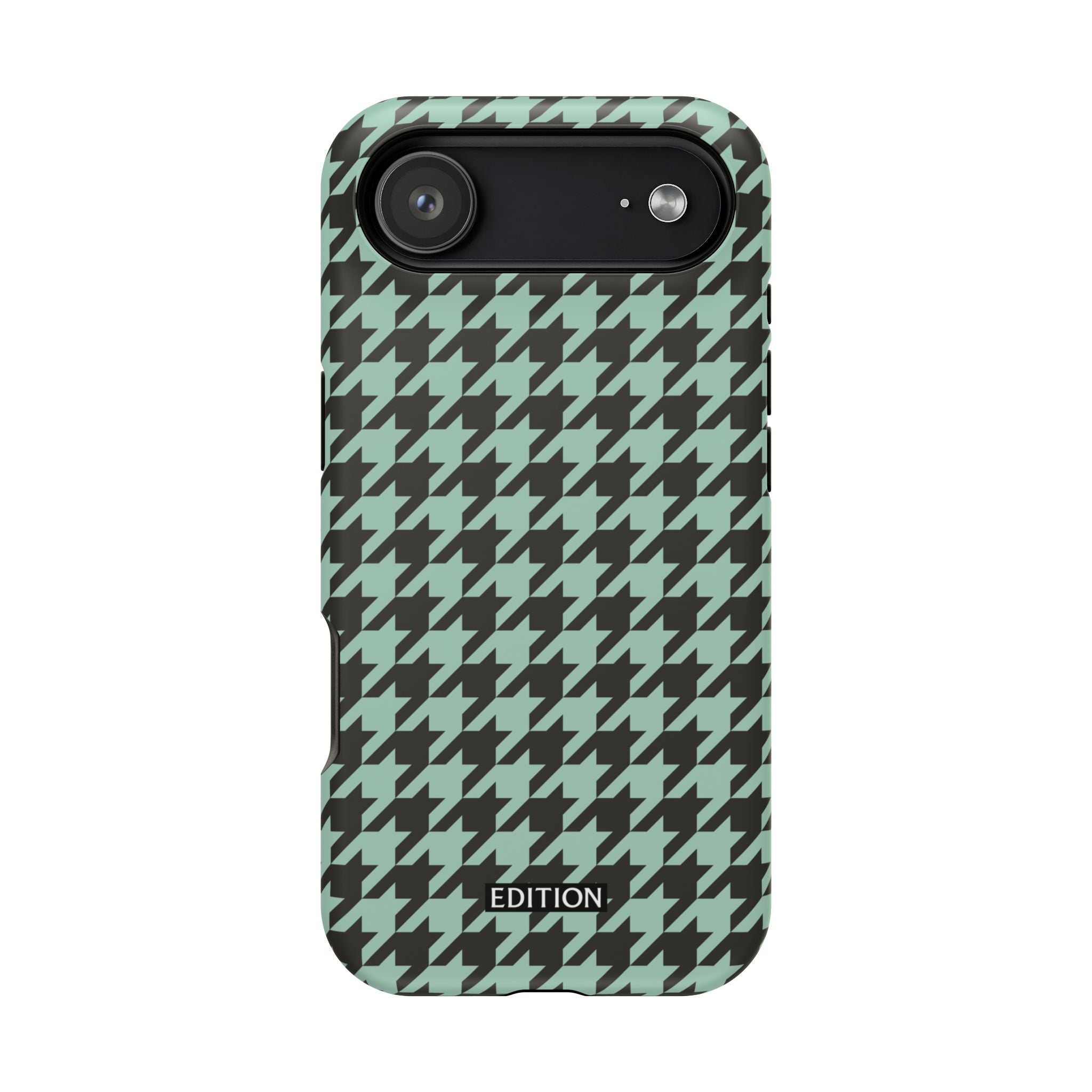 Mint Chip Houndstooth Case