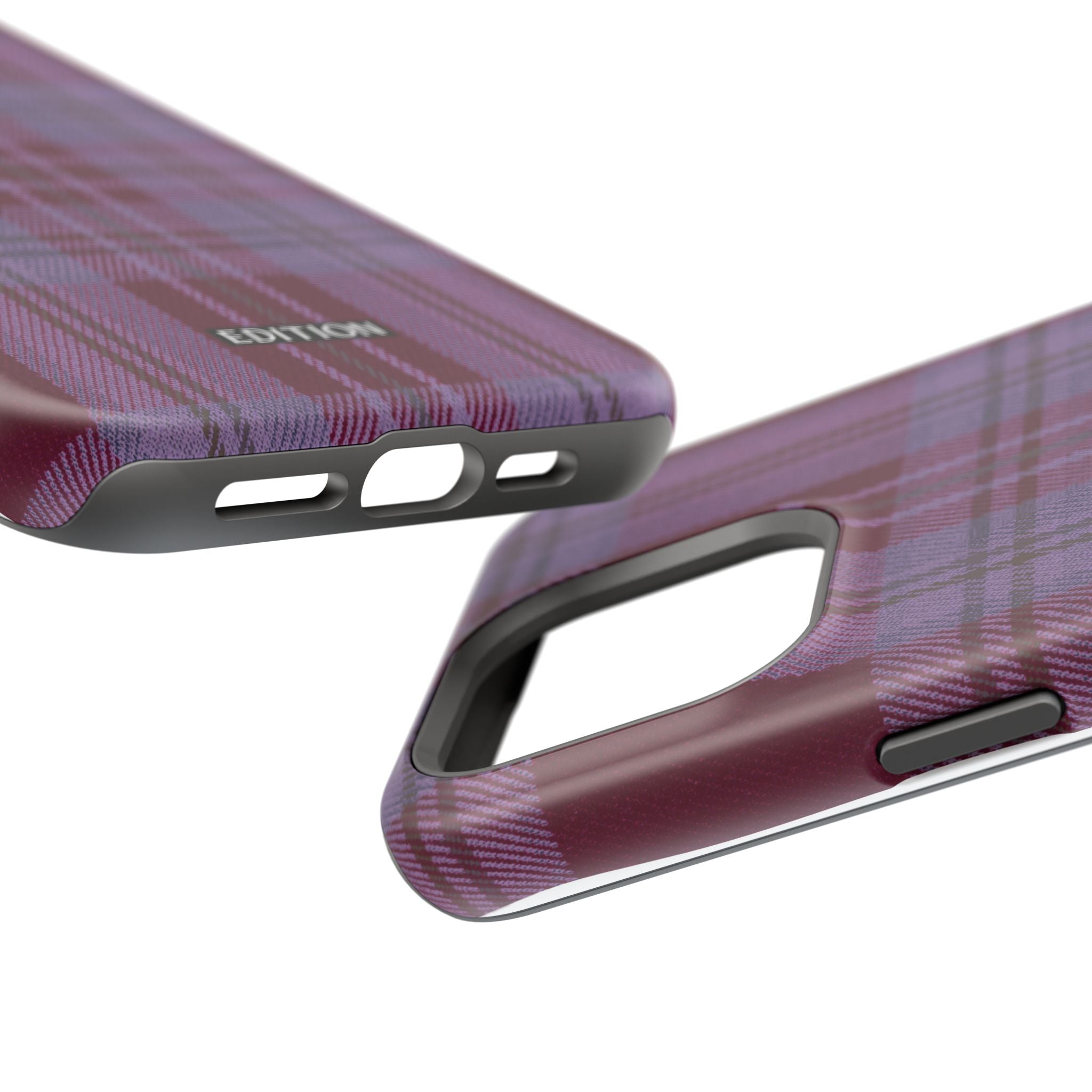 Magenta Plaid Case
