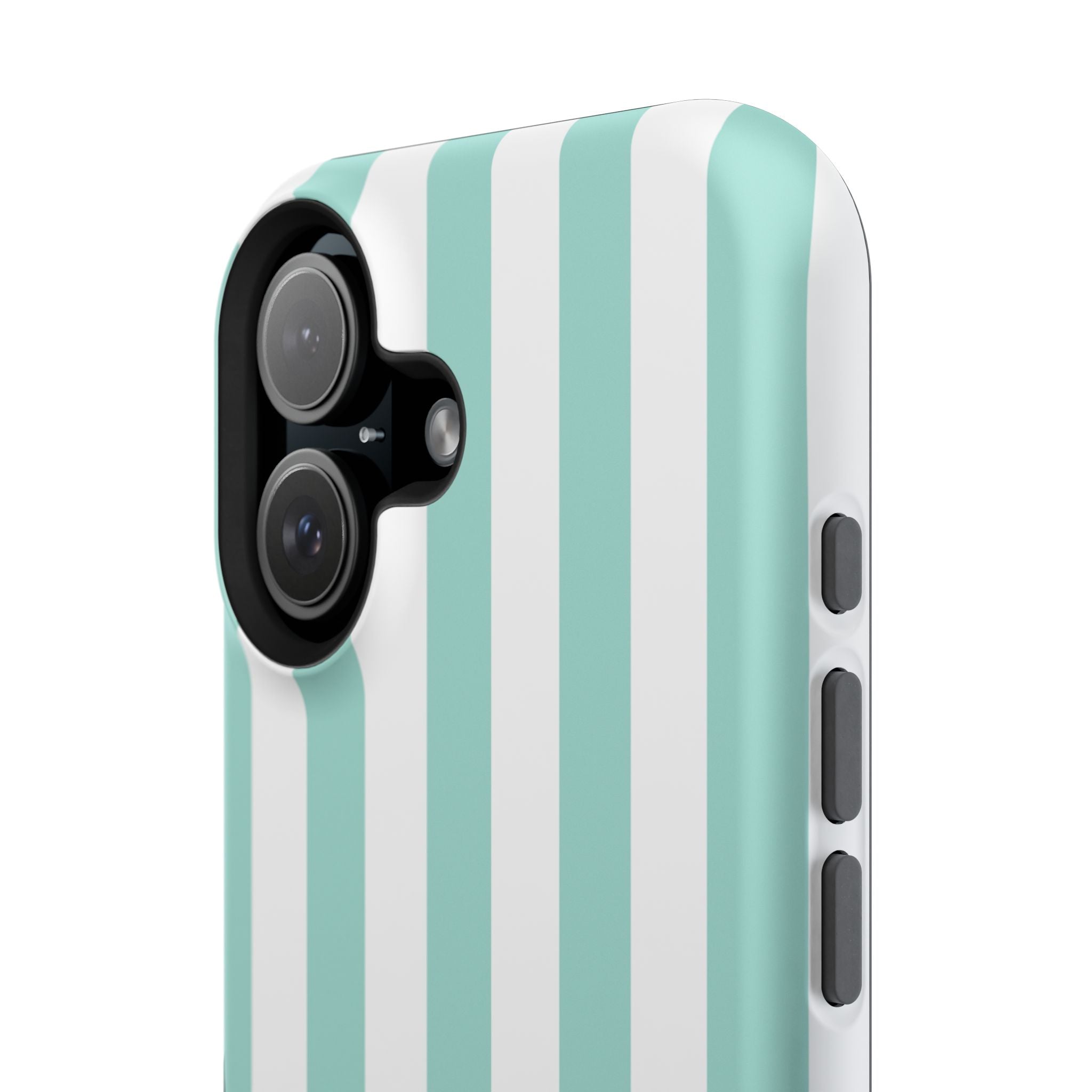 Teal Beach Stripe Case