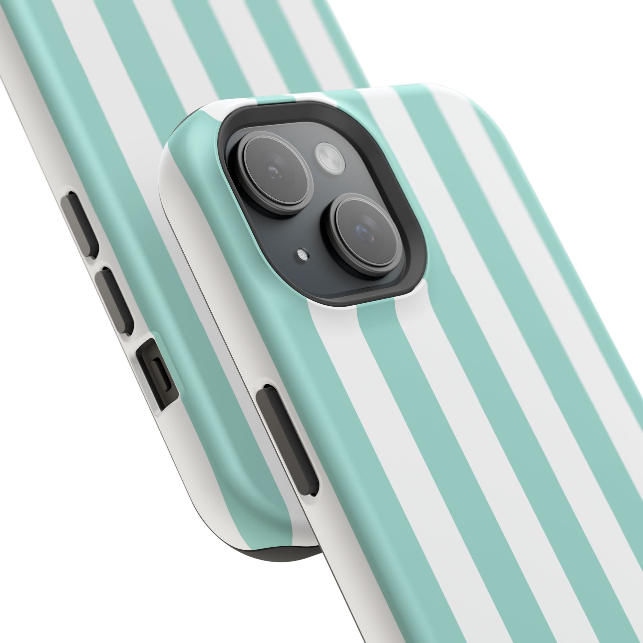 Teal Beach Stripe Case