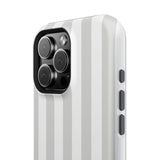 Grey Beach Stripe Case