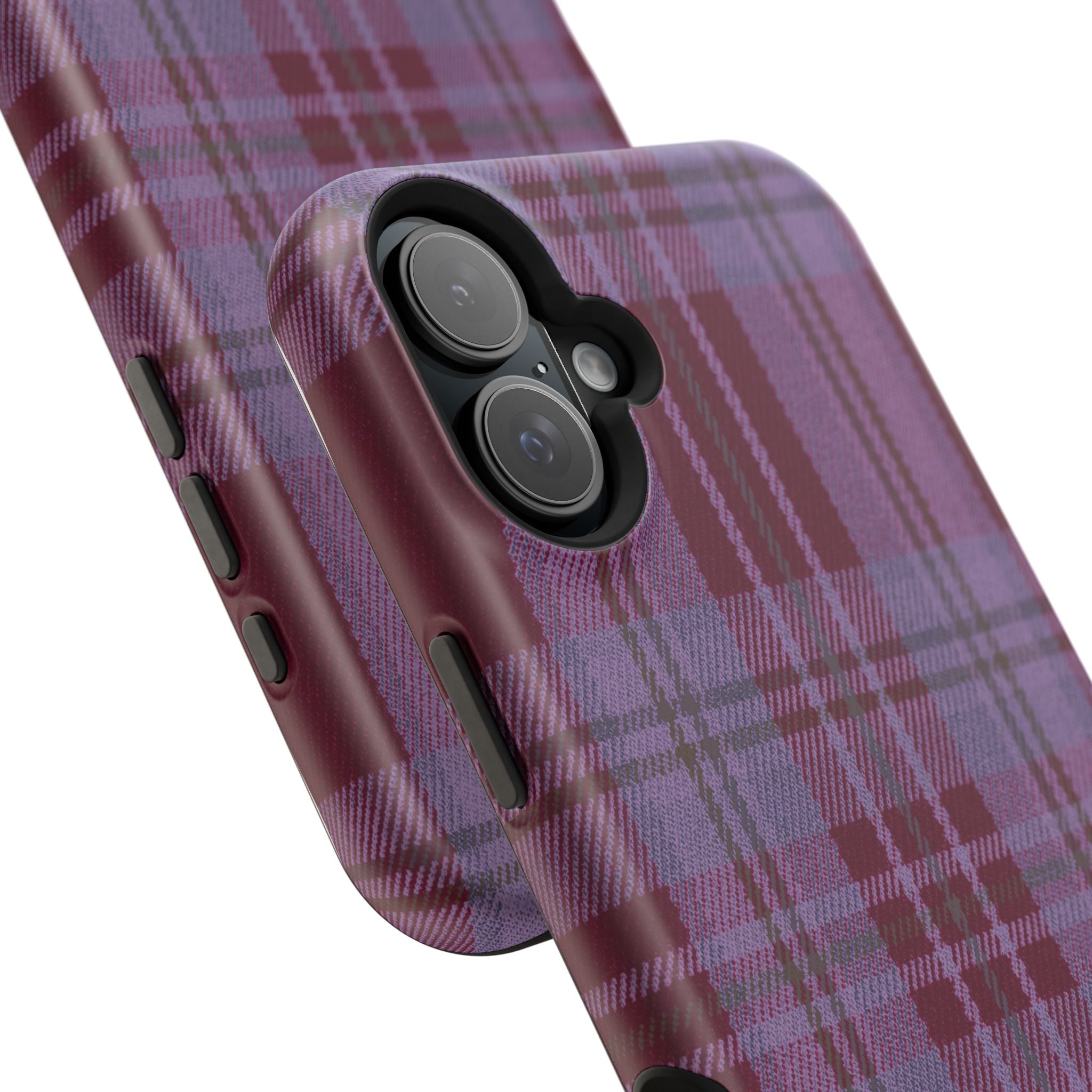 Magenta Plaid Case