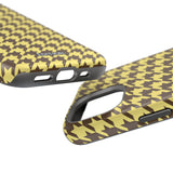Banana Split Houndstooth Case