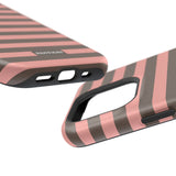 Peach Stripe Case