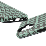 Mint Chip Houndstooth Case