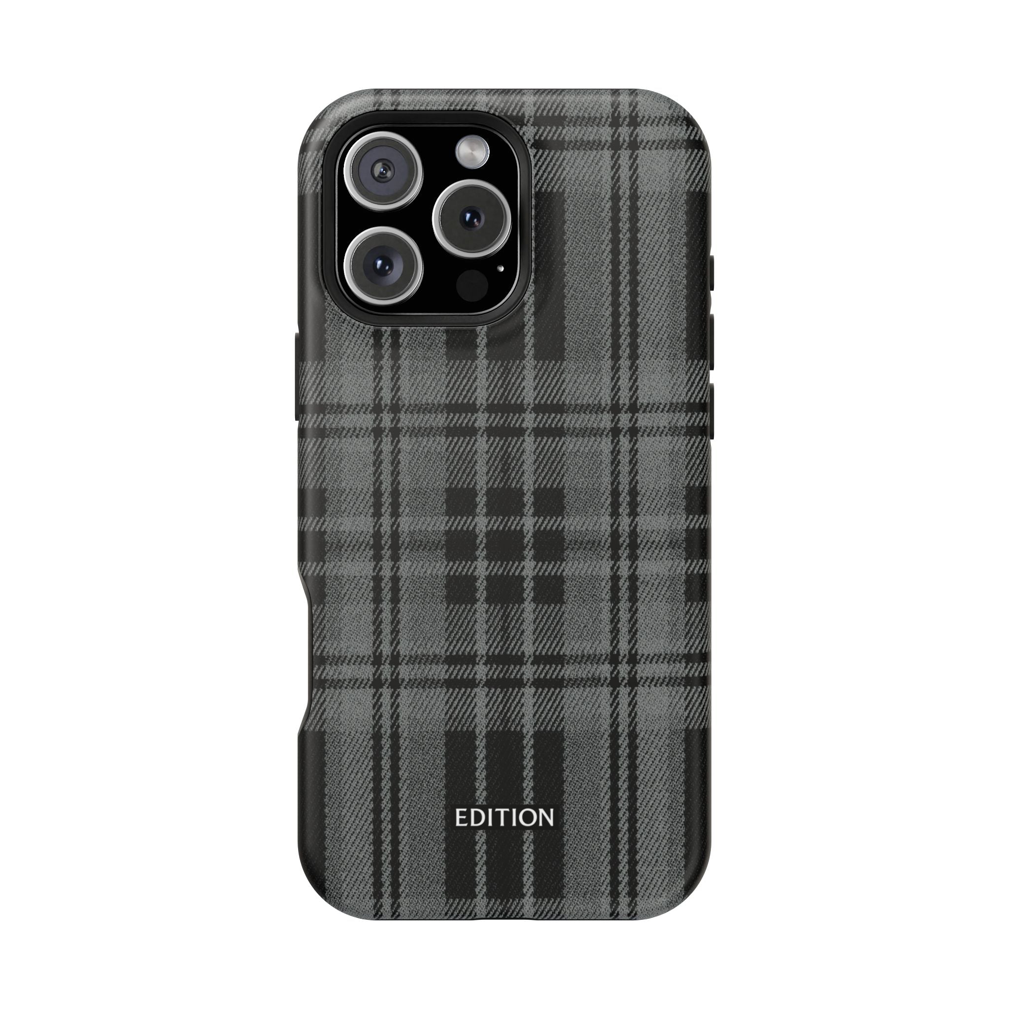 Black Plaid Case