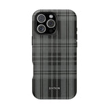 Black Plaid Case