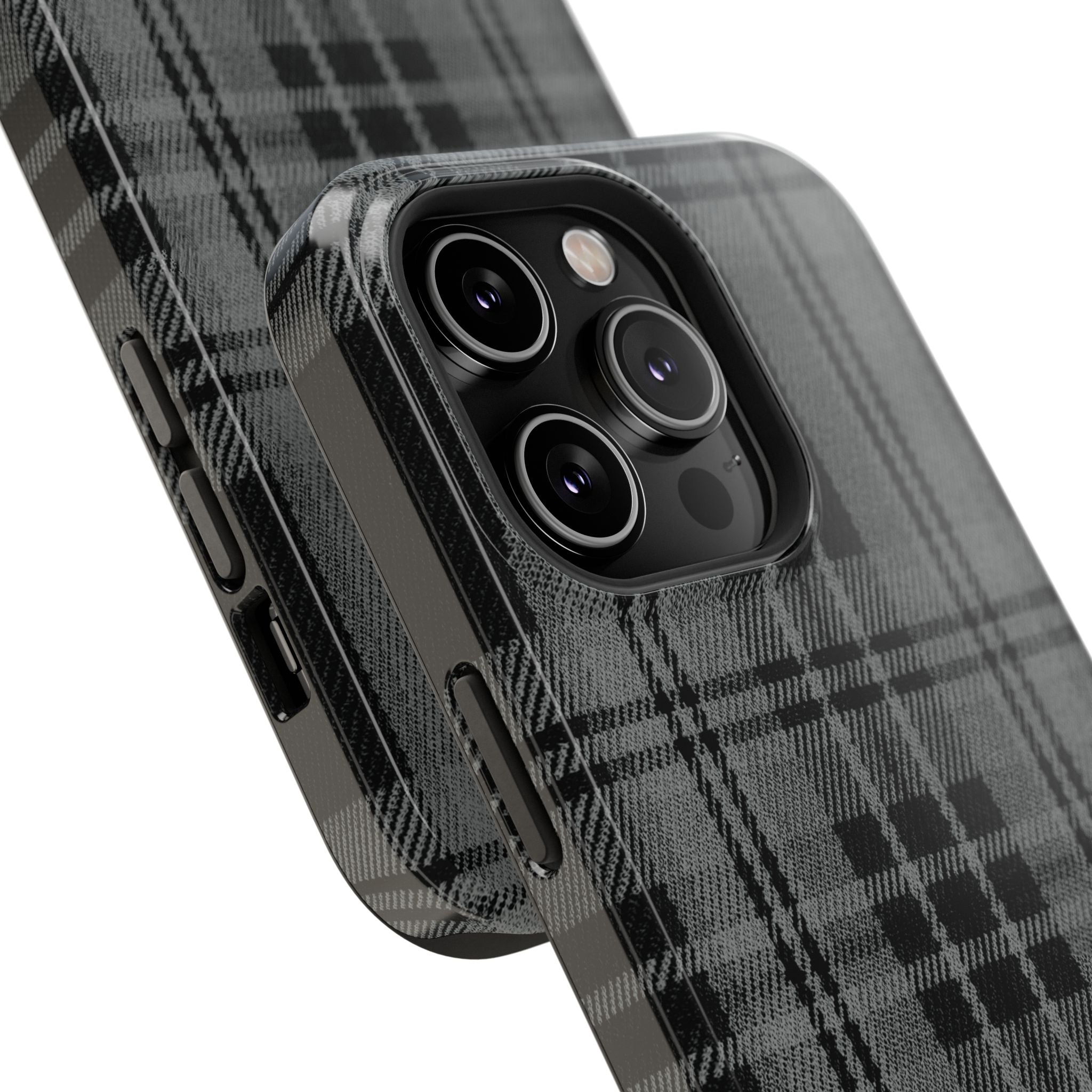 Black Plaid Case