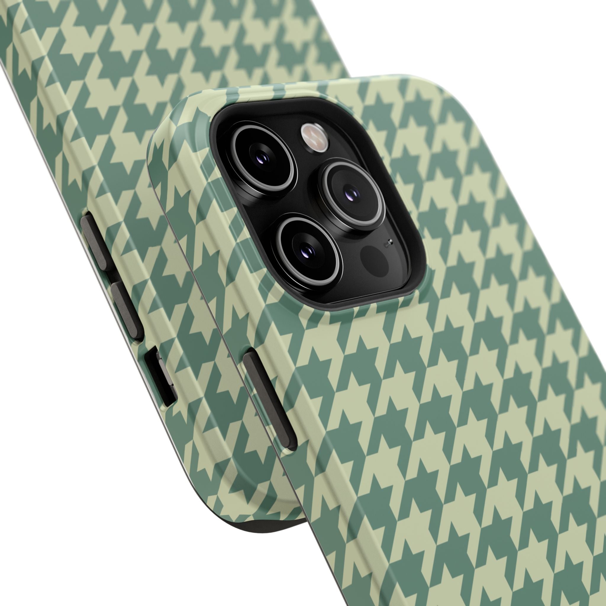 Key Lime Pie Houndstooth Case
