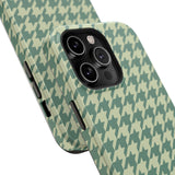 Key Lime Pie Houndstooth Case