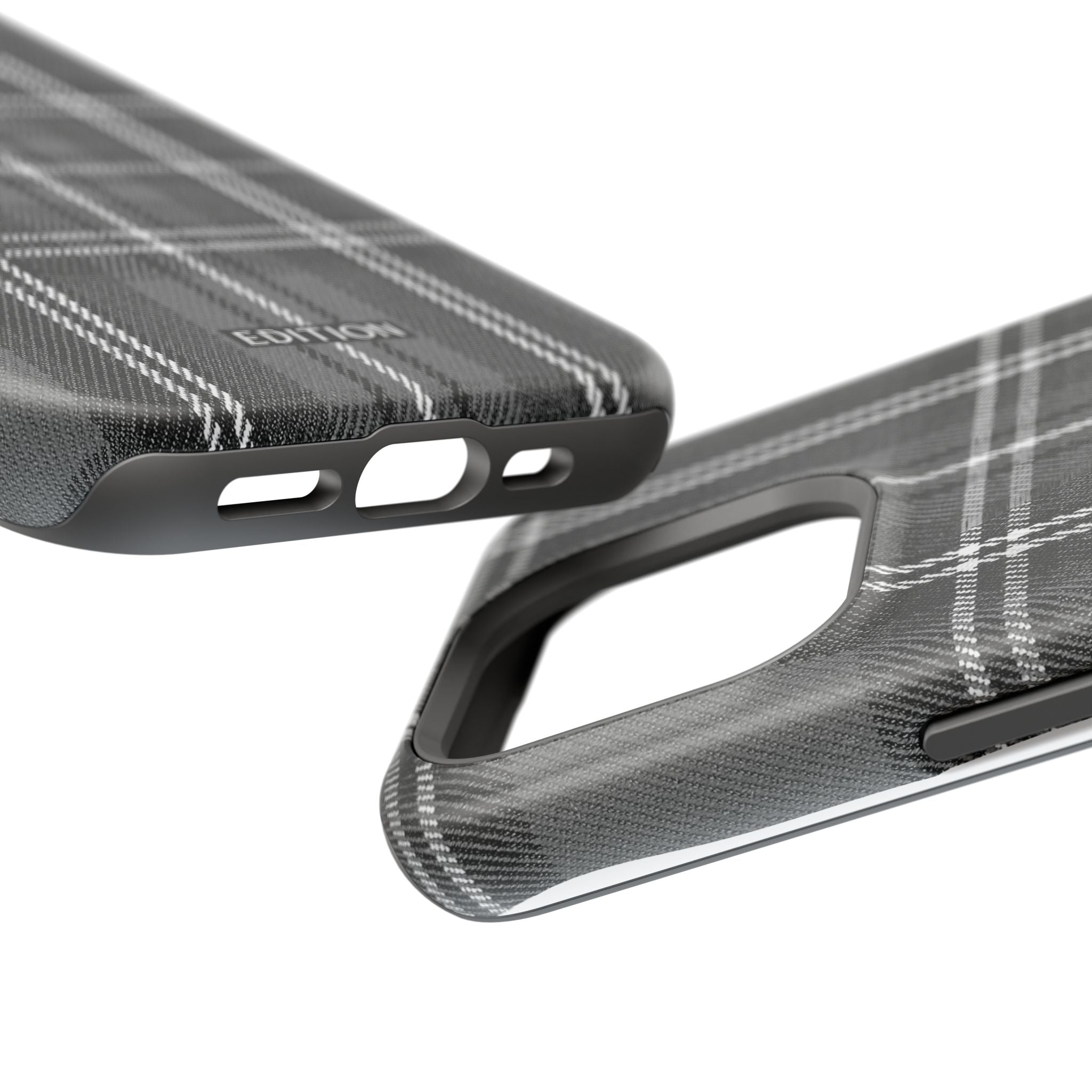 Grey Plaid Case