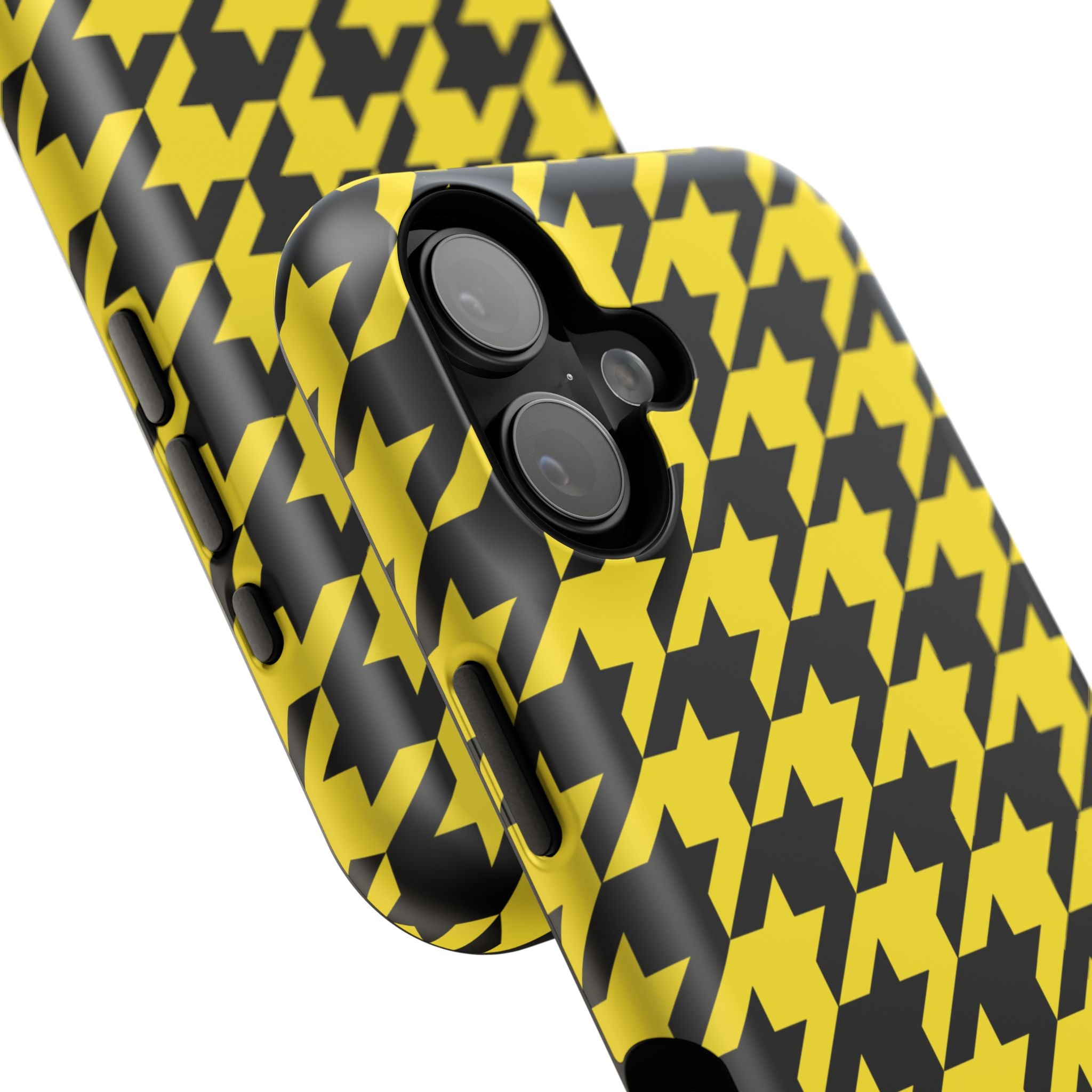 Yellow Houndstooth Case