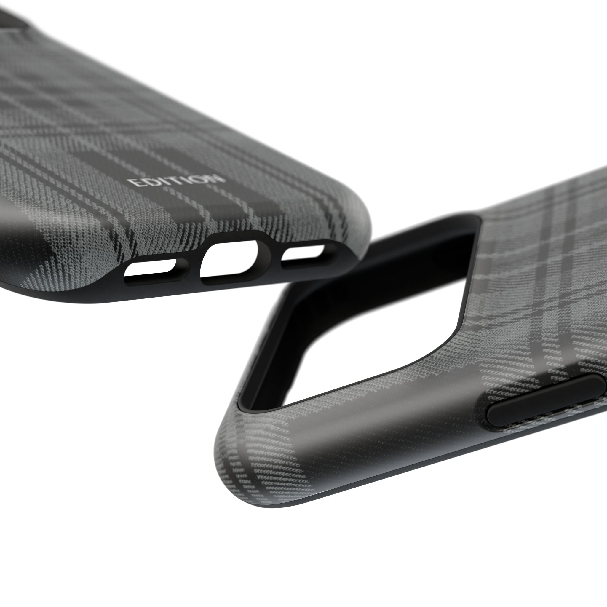 Black Plaid Case