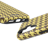 Banana Split Houndstooth Case