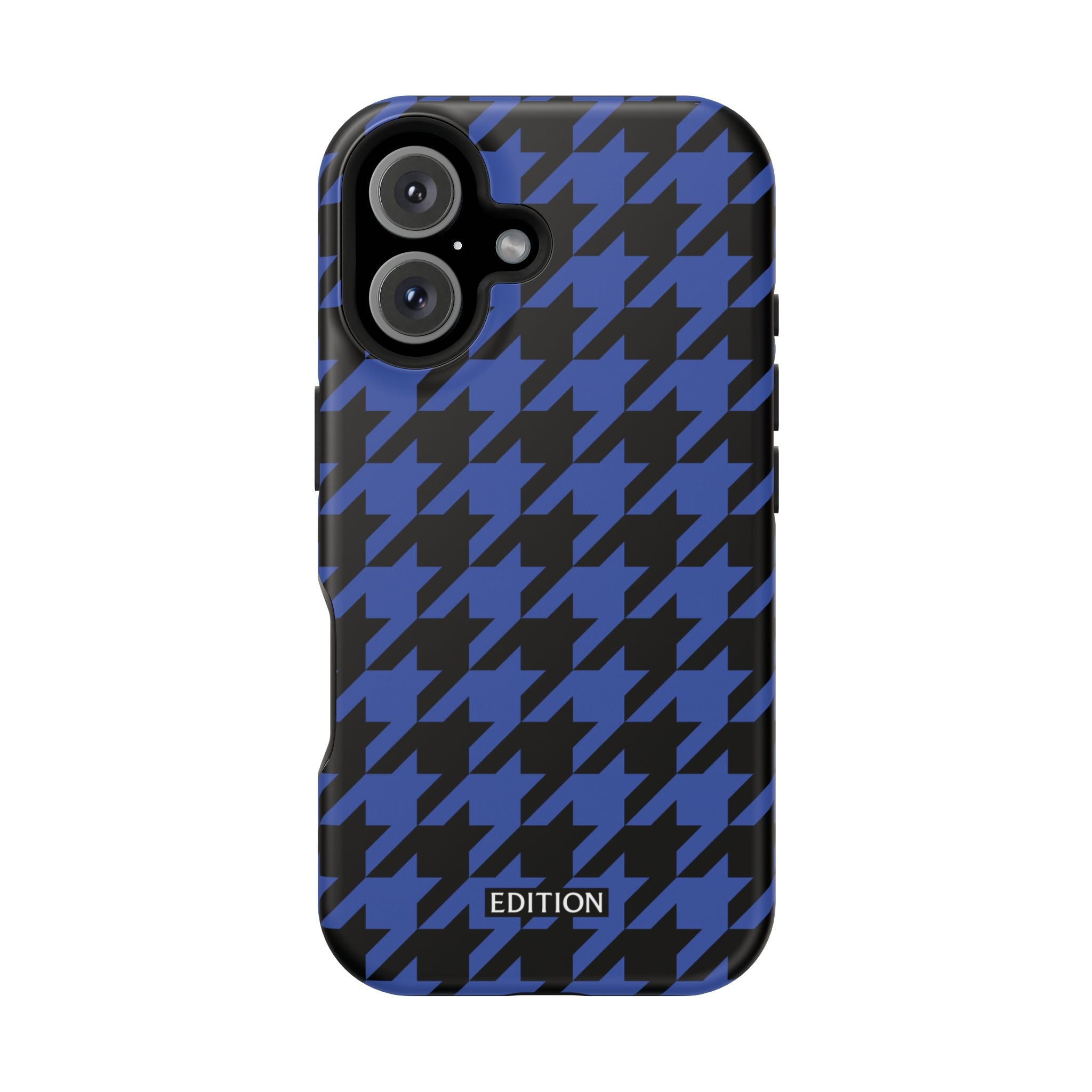 Blue Houndstooth Case
