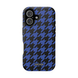 Blue Houndstooth Case