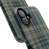 Green and Blue Plaid Case
