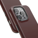 Dark Red Solid Case