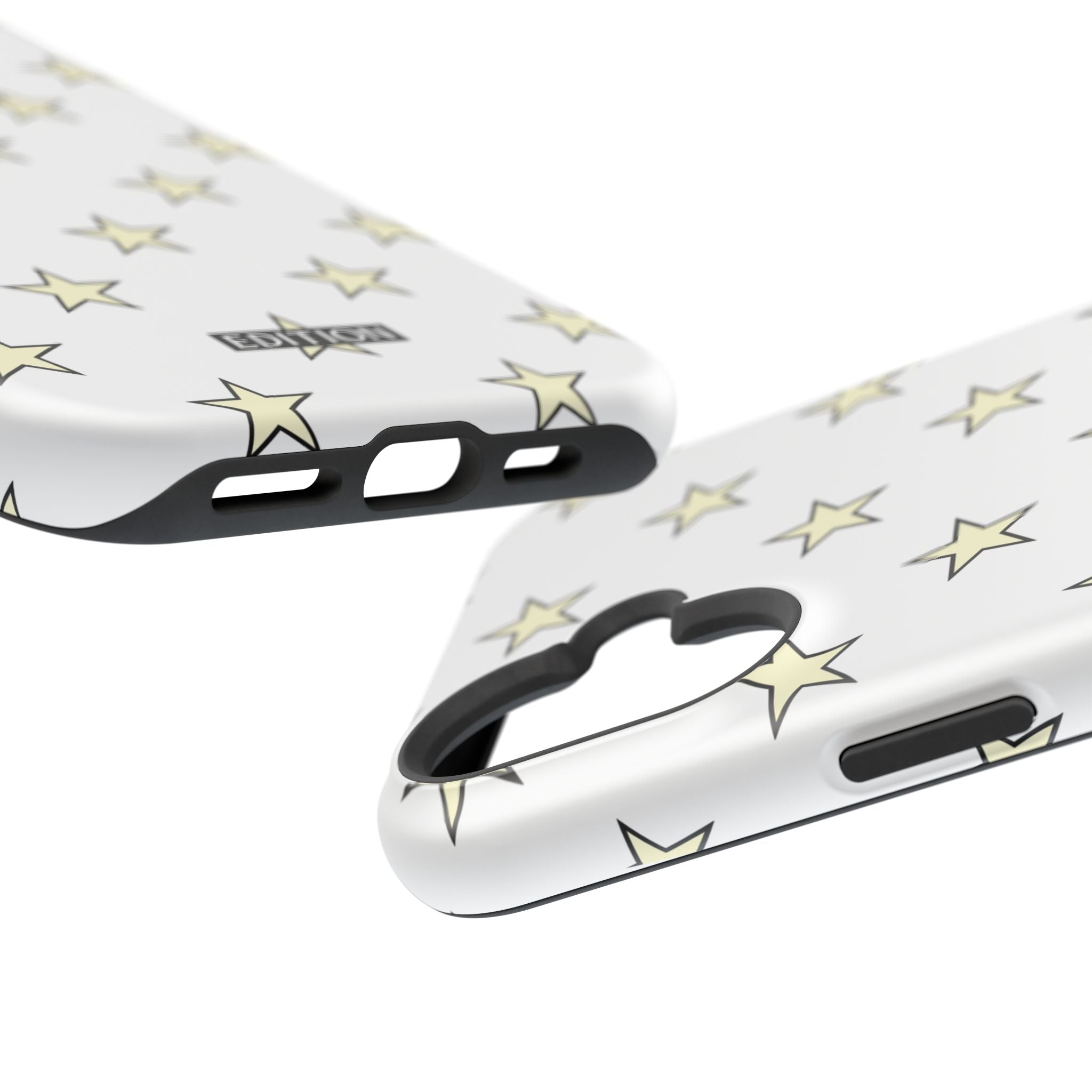 Yellow and White Star Case