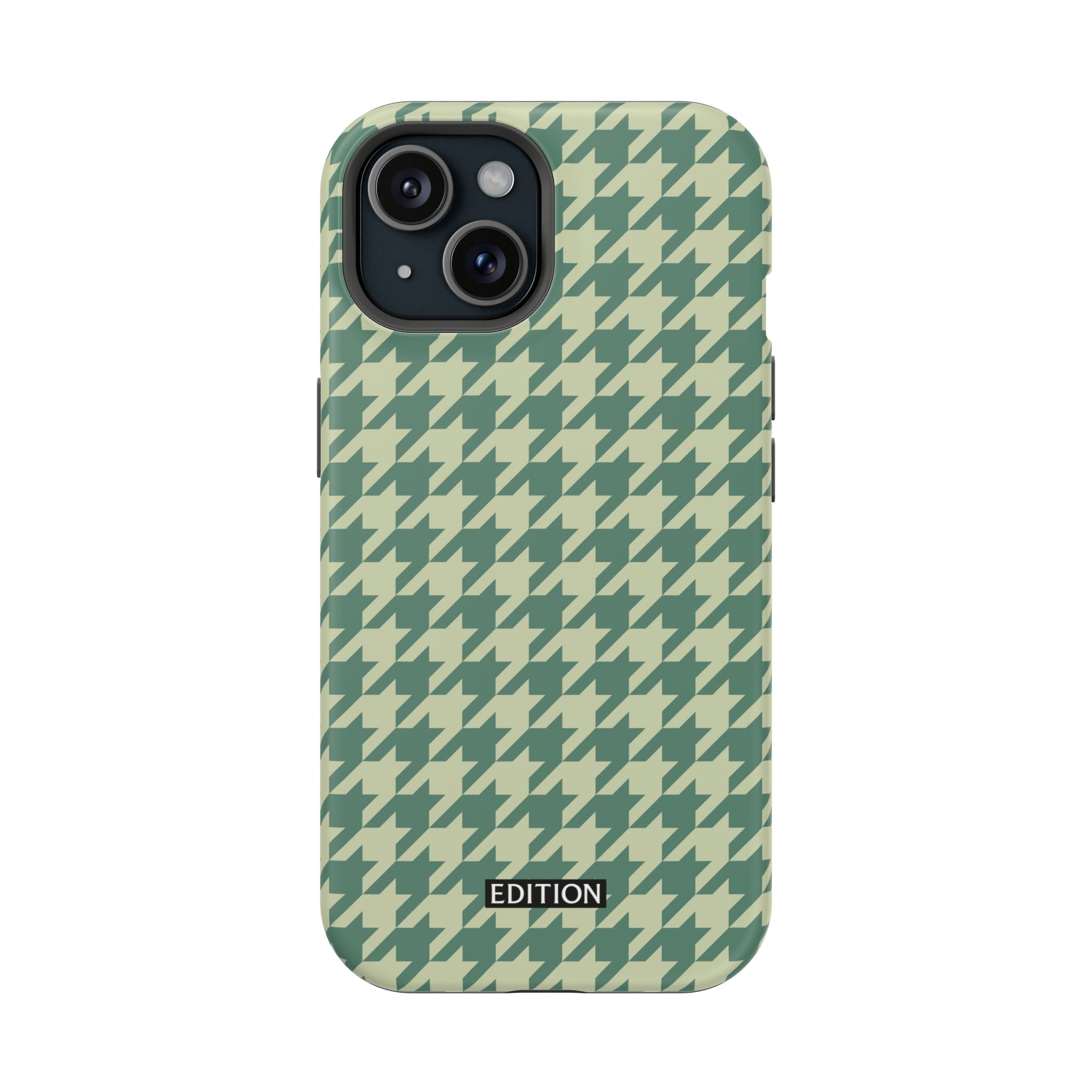 Key Lime Pie Houndstooth Case