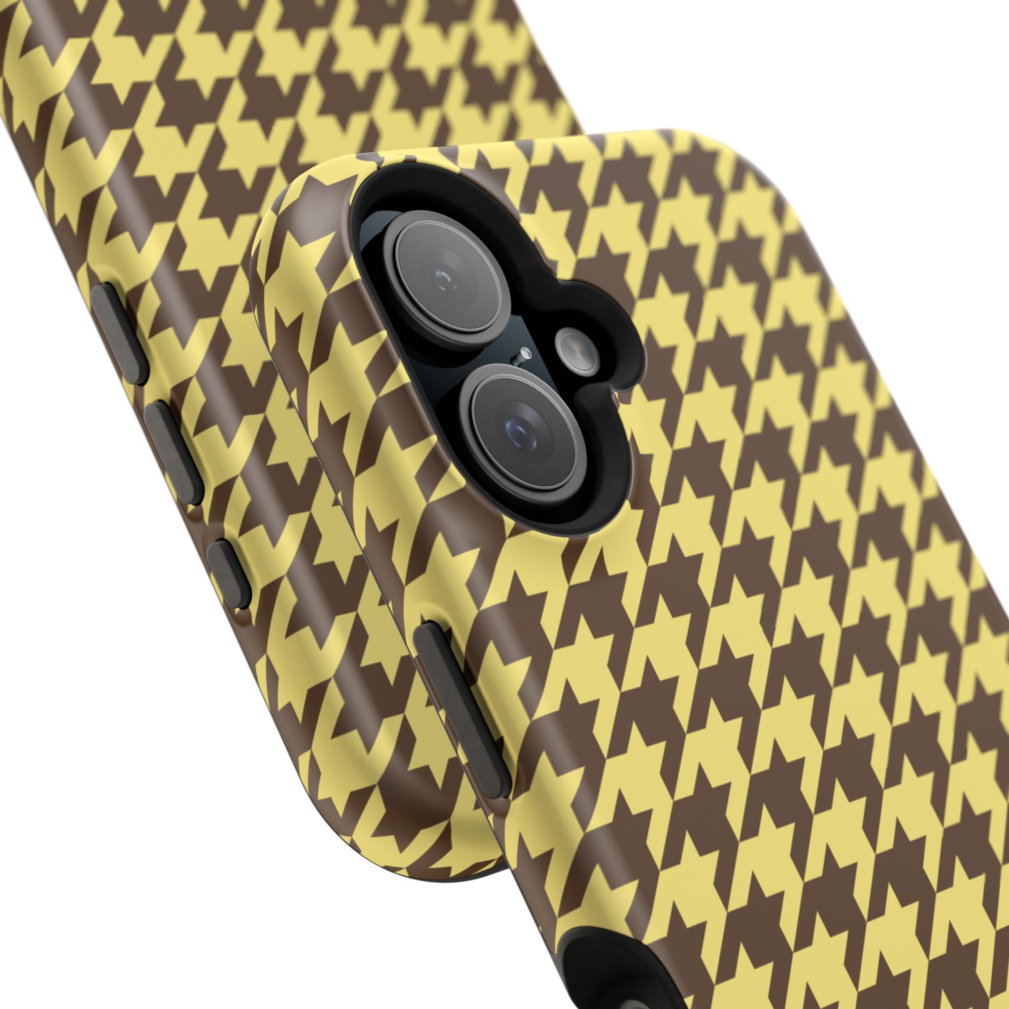 Banana Split Houndstooth Case