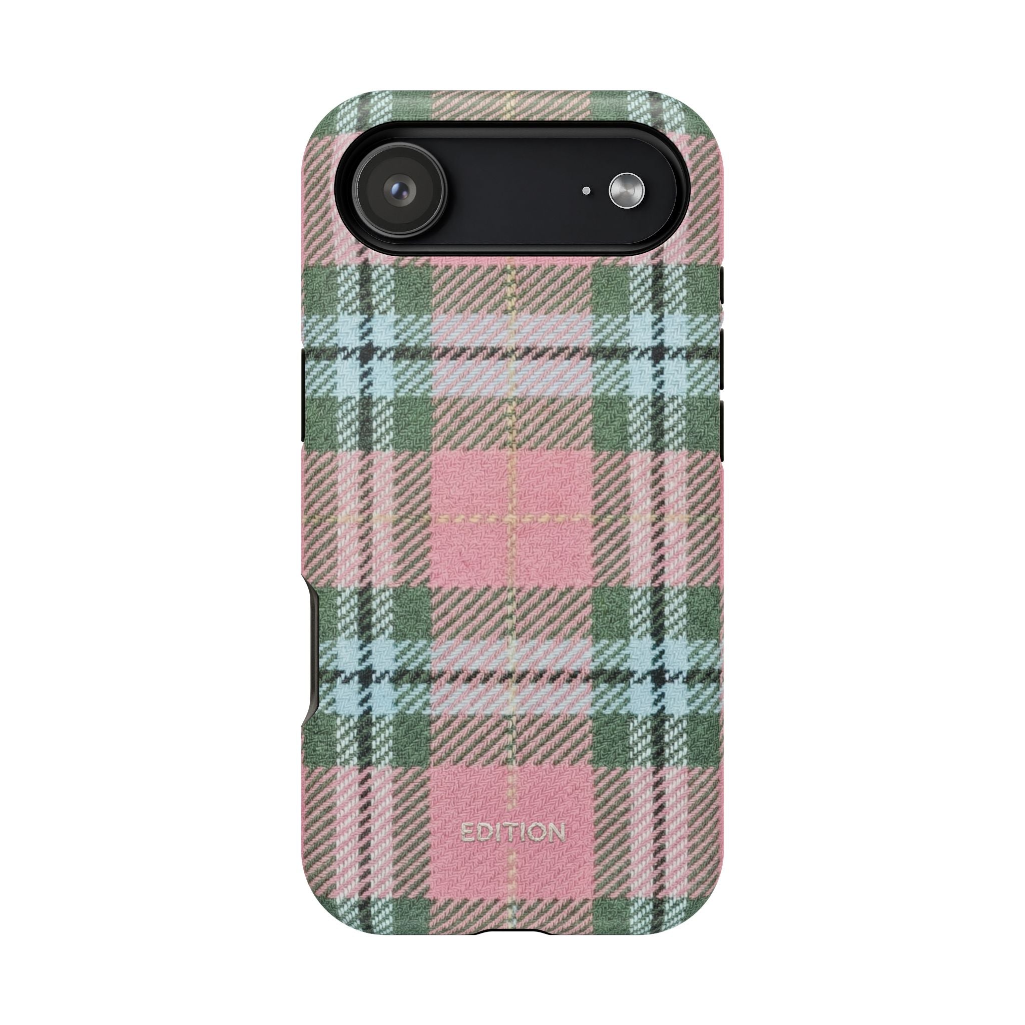 Baby Pink Plaid Case