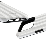Grey Beach Stripe Case