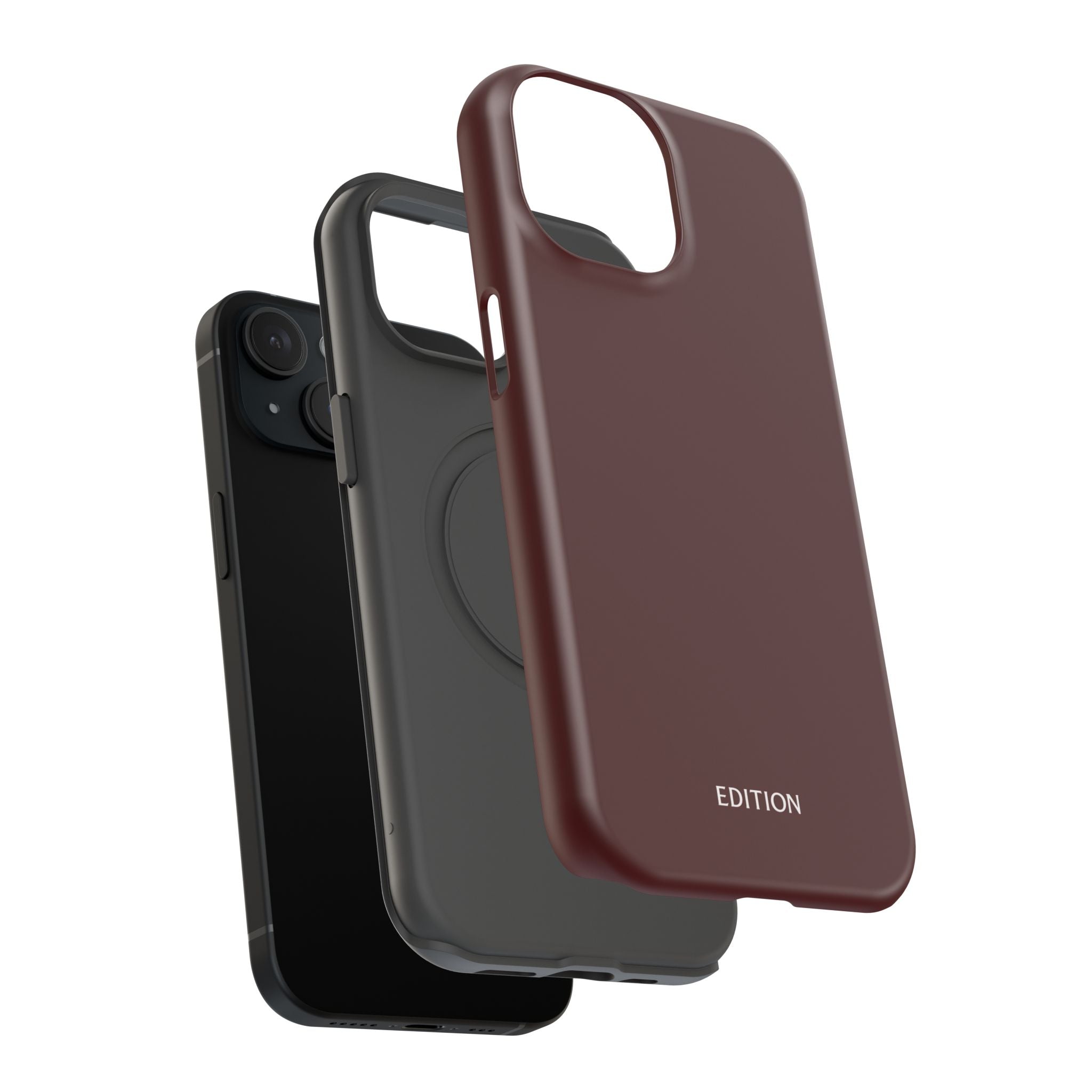 Dark Red Solid Case