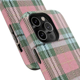 Baby Pink Plaid Case