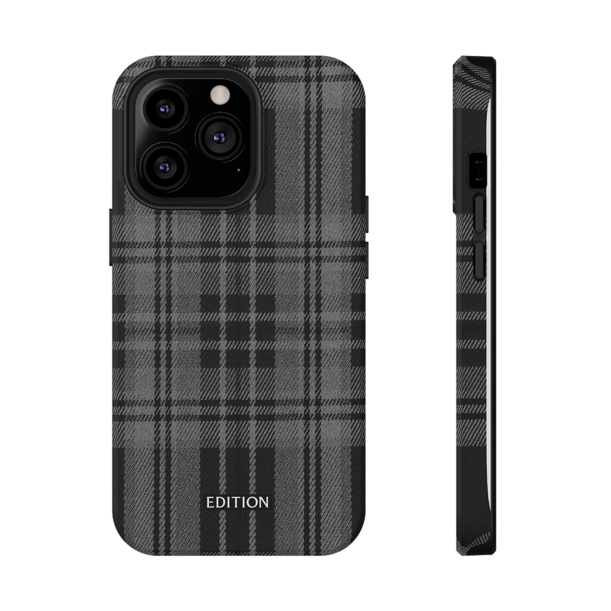 Black Plaid Case