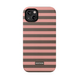 Peach Stripe Case