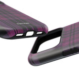 Black and Pink Plaid Case